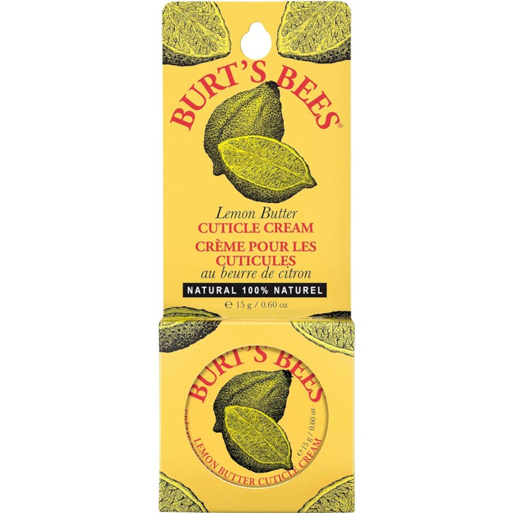 Burt's Bees Lemon Butter Cuticle Creme, 0.6-Ounce Tin (Pack of 3): Beauty