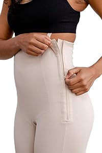 Motif Medical, Postpartum Recovery Girdle, C-Section and Natural Birth, Lightweight and Breathable, Nude - Medium