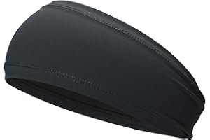 ONUPGO Sport Headband for Men - Unisex Cooling Sweat Bands, Moisture Wicking Sweatband for Running, Cycling, Football, Yoga, Hairband and Bike Helmet Friendly