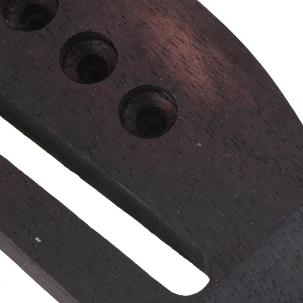 6-String Acoustic Guitar Bridge Saddle Nut and Adjustable Shaft with Wrench Replacements Parts Repair Kit Set - Image 5