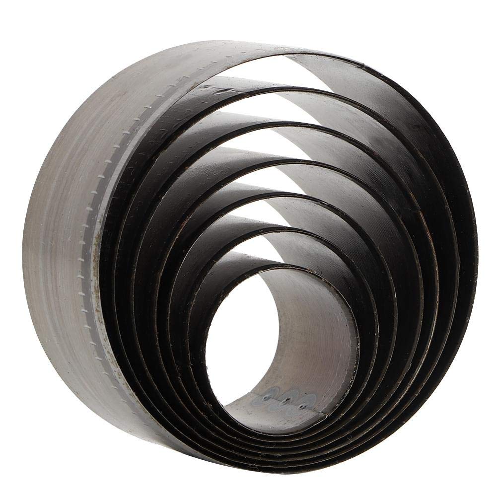 Marhynchus Hole Punch Tool, Iron, 6 Pcs Round, 20-50mm, DIY Leathercraft Tools