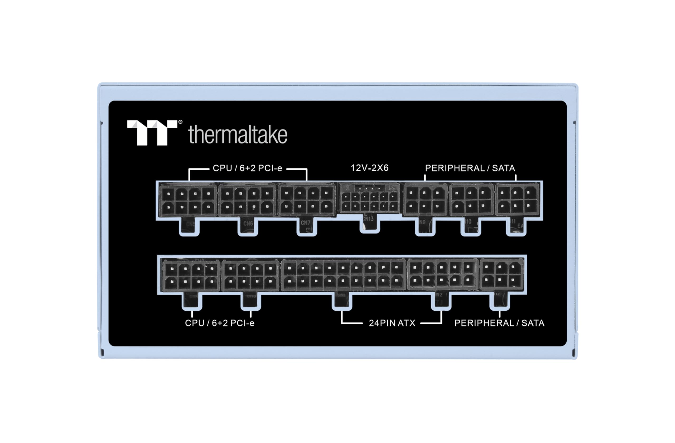 Thermaltake GF A3 1050W | PC-ATX-3.1-Netzteil | PCIe Gen 5.1 | 80-Plus-Gold | voll-modular | leiser 140 Lüfter | EU Zertifiziert | 25 Jahre Hydrangea Limited Edition 3