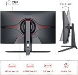 KOORUI 27 Inch QHD Gaming Monitor 144 Hz VA 1ms DCI-P3 90% Adaptive Sync view 7