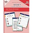 Money. Coins and bills: Math practice worksheets for 1-st graders (6 years old) (Workbook Math 1st Grade)