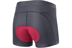 ARESFUEL Men's Cycling Underwear 4D sponge Padded Bike Shorts Mountain Bike Liner