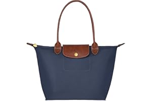 FASTFAIRY Tote Bag for Women: With Purse Organizer Insert - Foldable Nylon laptop Bag - Capacity for Travel Work commute