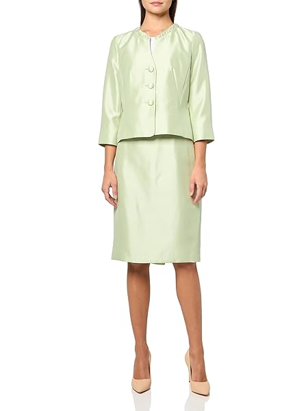 LE SUIT WOMEN’S OPEN FRONT BLAZER AND SLEEVELESS...