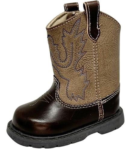 Ceinture Cuir Nocona Marron Cloutée - Taille 26 Enfant/jeunesse Occasion