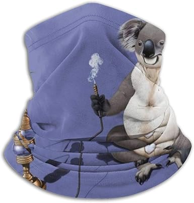 Purple Big Koala Painting Lifestyle Unisex Adult Neck ...