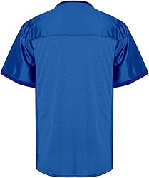RE-HUO Blank Football Jersey Mesh Practice Athletic