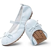 DREAM PAIRS Toddler Little Girls Ballet Flats Dress Shoes Mary Janes Ballerina Shoes