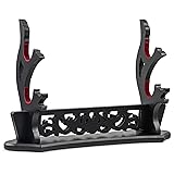 Ekkhysis Vine Sword Stand 2-Tier Padded Hook Katana