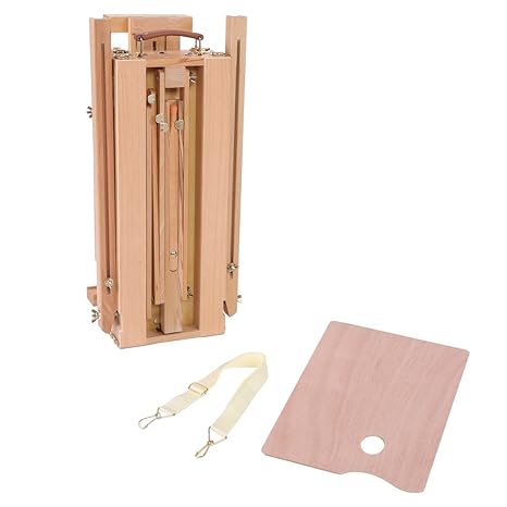 1 stück Holztisch Malerei Staffelei Sketch Box Tragbare Falten Künstler Maler Stativ(Klein)