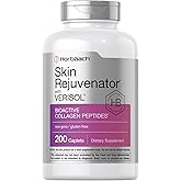 Horbäach Skin Rejuvenator with Verisol | Bioactive Collagen Peptides | 200 Caplets | Non-GMO, Gluten Free Supplement
