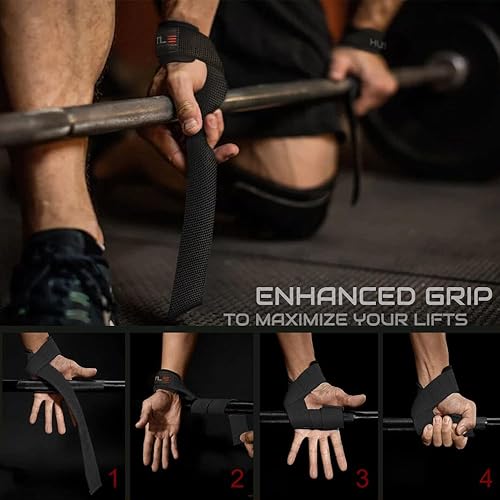 Hustle Lifting Straps Gym Wrist Wraps The Best 24