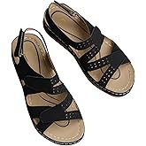 Ladies Sandals Comfortable with Low Arch Support Yoga Mat Cloud Slide Sandals Easy to Clean for Women For Summer Vacation