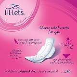 Lil-Lets Super Soft Ultra Thin Pads with Wings 96 Count Long Absorbency view 4