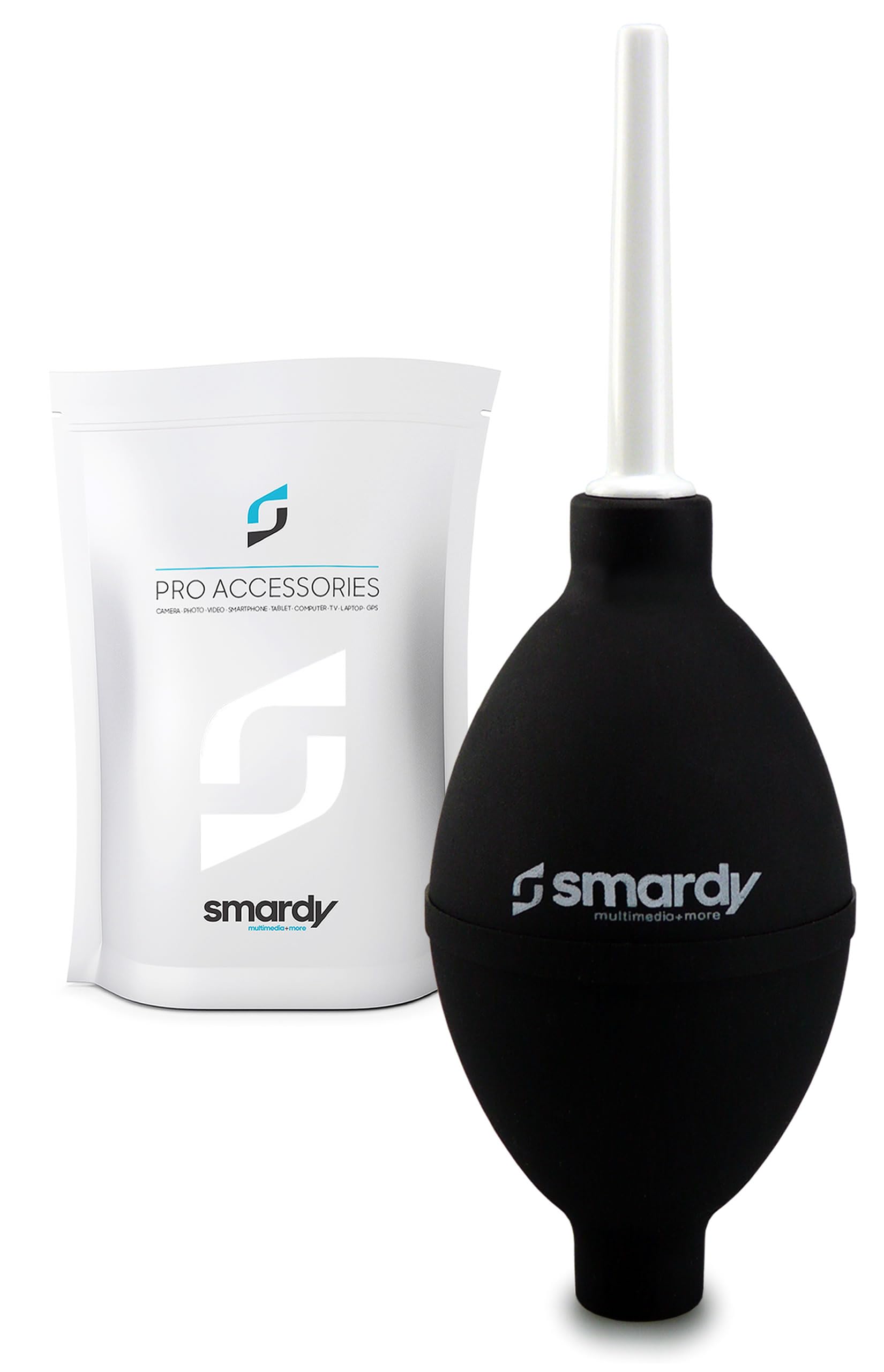 smardy Air Blower Size L for Cleaning of Reflex Cameras Lenses DSLR Cameras Smartphones Camcorders etc.