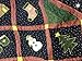 Christmas Night 3-piece Bedding Quilt Set with 2 Standard Sham, Reversible Cotton Coverlet Bedspread, Machine Washable, Gifts for Family on Holiday. (Christmas Night, King - 3 piece)