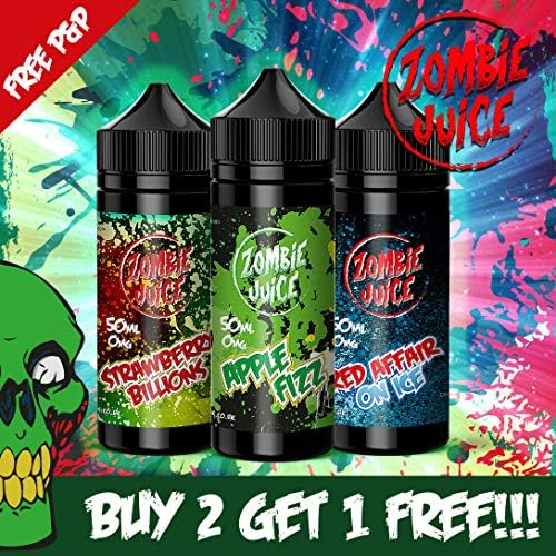 E-Liquid Multipack 3 x 100ml (300ml) Fruit & Candy Bundle Eliquid | - Max VG 70/30 Cloud Chaser Vape Juice Sub OHM | MHRA TPD Compliant | Strong Flavor | Same Day Dispatch