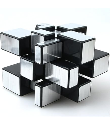 Amazon.com: AHYUAN 3x3x3 Mirror Cube Dysmorphism Magic Speed Cube