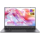 ARCBUC Laptop, 15.6 Inch Laptops - 32GB RAM 512GB SSD, Pentium 6500Y Processor (Up to 3.4GHz), FHD IPS Display, Traditional Laptop Computers for Students and Business, BT5.0, Type C, HDMI, WiFi 5