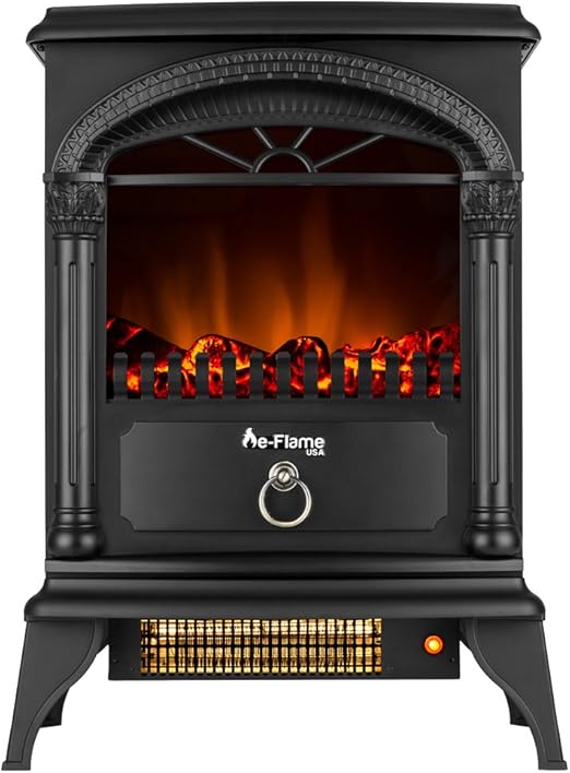 Amazon Com E Flame Usa Hamilton Freestanding Electric Fireplace