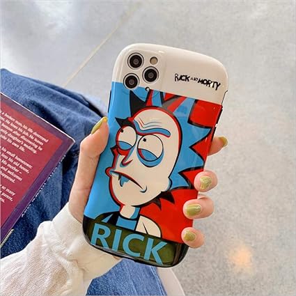 Amazon Co Jp スマホ アイフォンケース Iphone11 11pro 11promax適用 ケース カバー 絵を描く 漫画 かわいい 耐衝撃 レンズ保護 脱着簡単 指紋防止 スリム 軽量 傷防止 Iphone11promax Rick 家電 カメラ