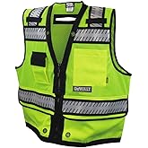 DEWALT DSV521 Class 2 Heavy Duty Surveyor Vest, Medium