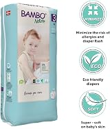 Bambo Nature Couche Taille 3 4-8kg Tall Pack 52 unités view 5