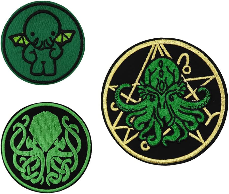 Mixed Media - Collector Embroidered Iron On Horror Patches Halloween Costume DIY