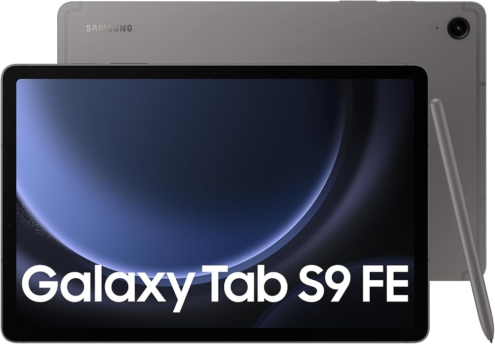 Samsung Galaxy Tab S9 FE Tablet S Pen 256GB Gray 3 Year Extended Warranty UK