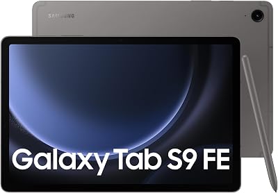 Samsung Galaxy Tab S9 FE Tablet S Pen 256GB Gray 3 Year Extended Warranty UK