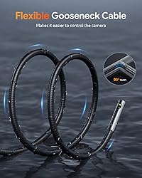 DEPSTECH 5.0MP Inspection Camera, Dual Lens