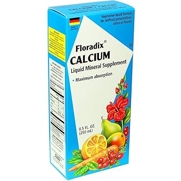 Salus Haus Floradix Calcium Liquid 8 5 Oz Amazon In Beauty