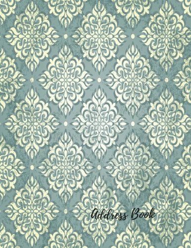 Address Book: Vintage Large Print, Font, 8.5 by 11 For Contacts, Addresses, Phone Numbers, Emails & Birthday. Big Alphabetical Organizer Journal Notebook. Over 300 Spaces
