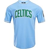 Pro Standard Mens NBA Boston Celtics Classic Chenille Short Sleeve Tee University Blue S