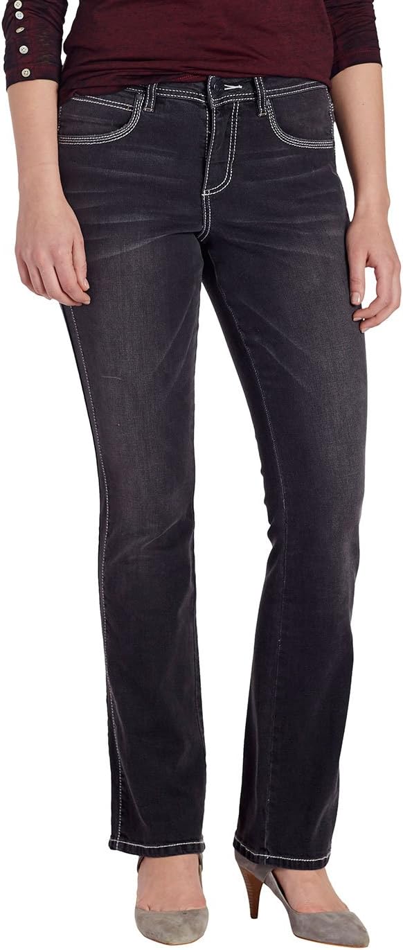 Jag Jeans Women's Bianca Boot Jean in Platinum Denim-Grey-dup
