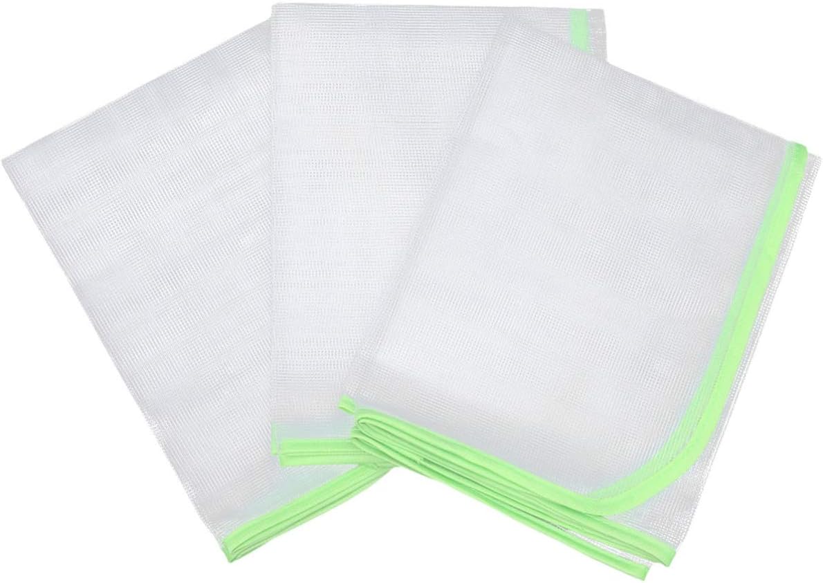 Cabilock 4PCS Protective Ironing Mesh Pressing Pad Pressing Cloth Protective Ironing Scorch Mesh Cloth for Washer,Dryer,Table Top,Countertop Random Color: Home & Kitchen