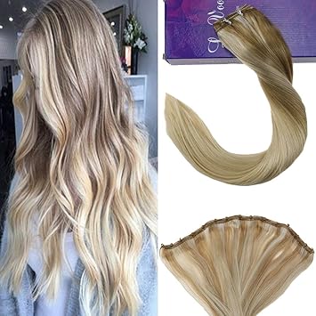 Laavoo 16 100 Real Human Hair Micro Loop Extension Eze Weave