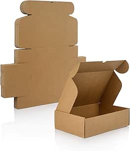 Pack 25 Cajas Carton Automontables para Ecommerce Color ...