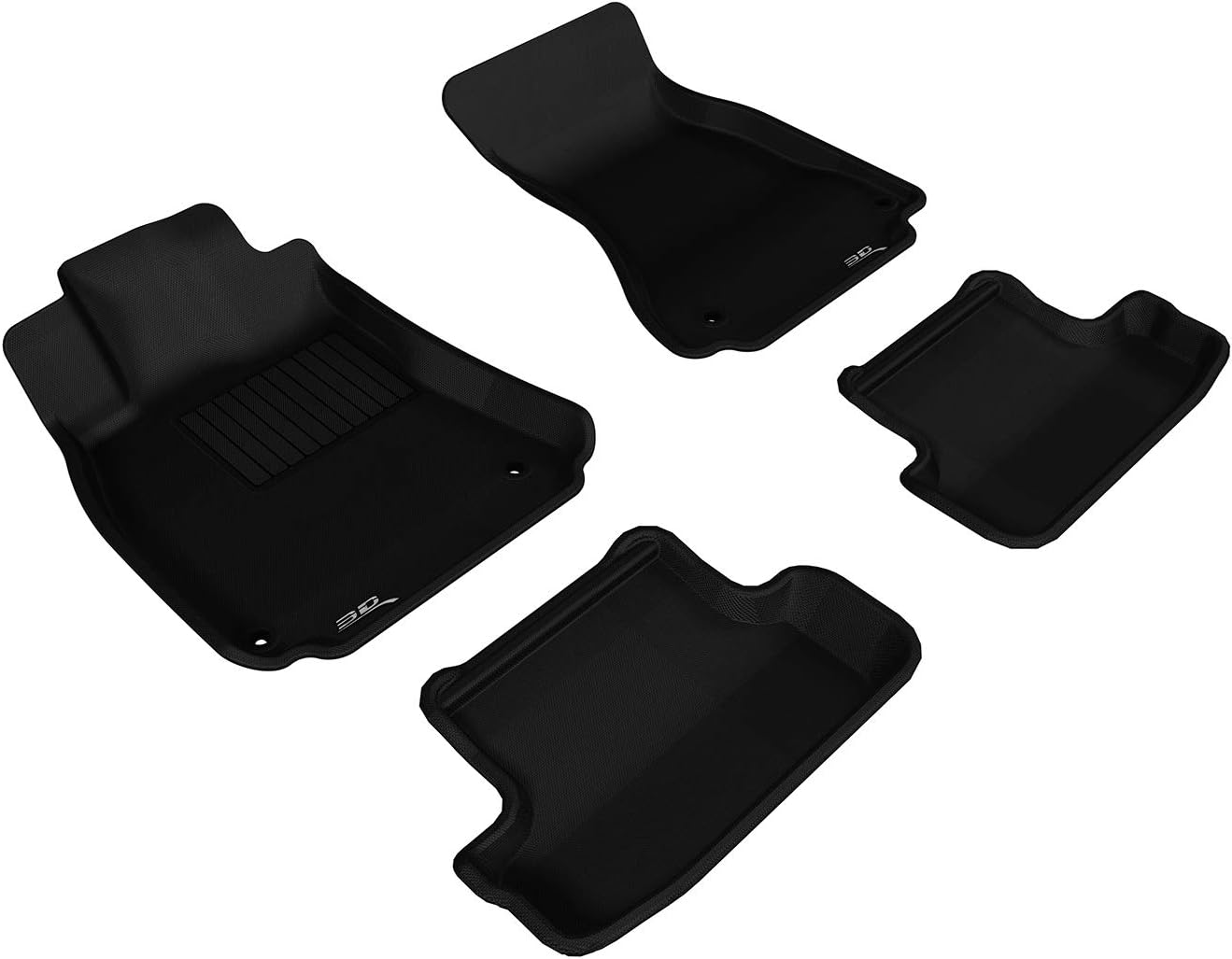 3D MAXpider Complete Set Custom Fit AllWeather Floor Mat