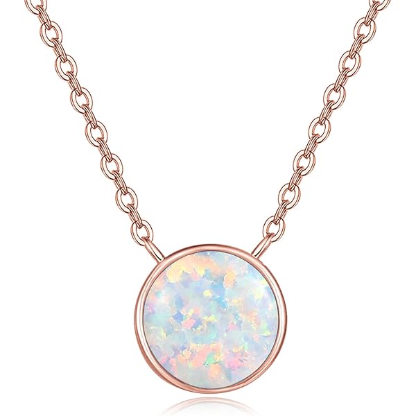Girls' Opal CZ Heart Screw Back Sterling Silver Earrings - in Season Jewelry
