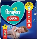 Pampers Baby-Dry Night Nappy Pants Size 5 28 Night Nappies 12-17kg