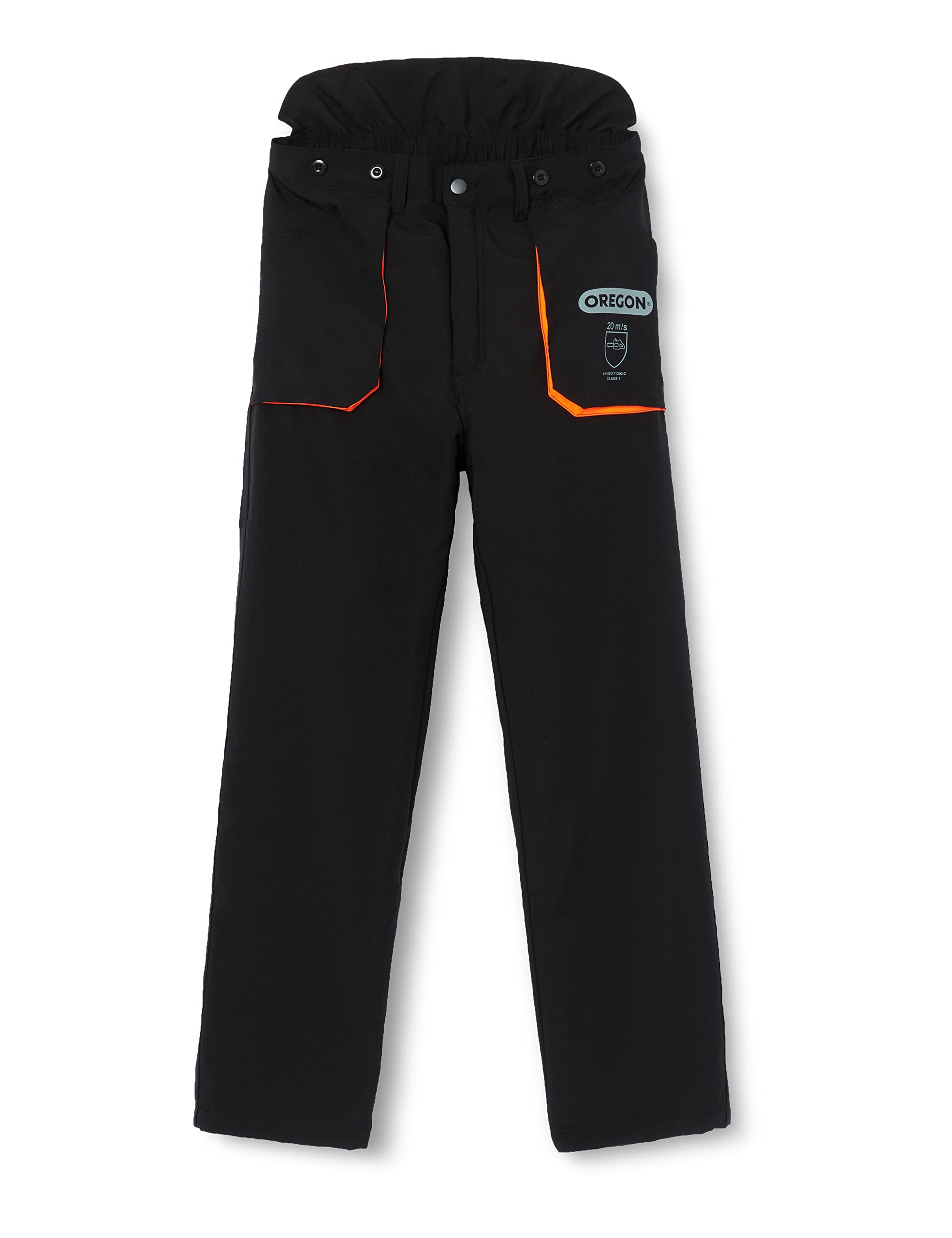 Oregon Five Layers of Chainsaw Protective Material and Two-Way Stretch Polyester Resistant to Fuel, Oil, and Heat While Keeping You Cool All Day