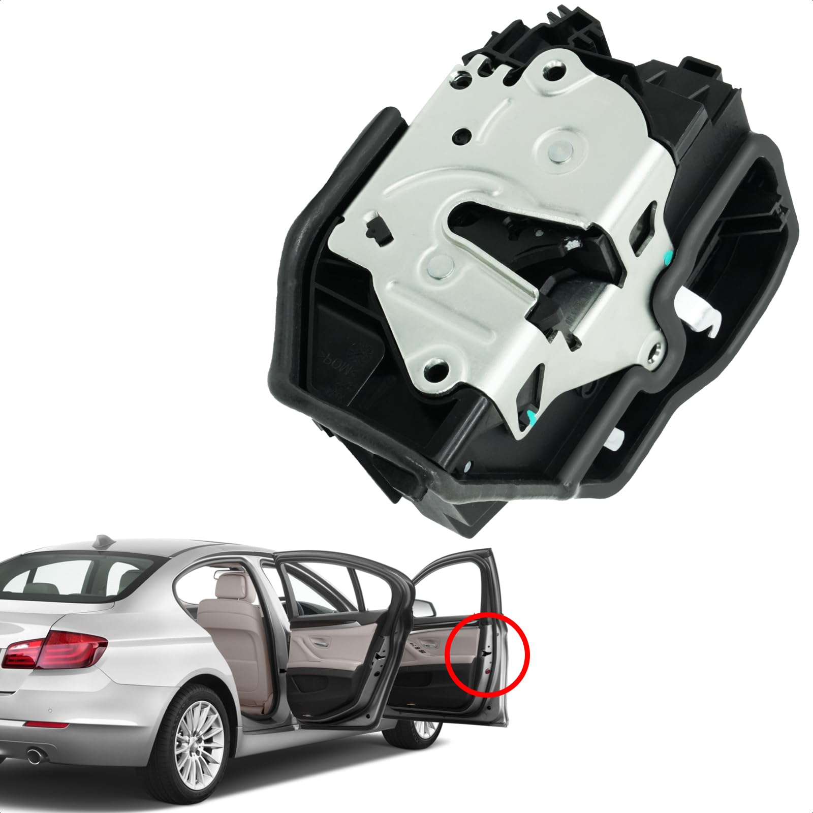 Photo 1 of Blycorul Front Right Passenger Side Door Lock Actuator Motor, Compatible with BMW 128i 230i 320i 325i 328i 335i 550i 740i M2 M3 M5 M6 X1 X3 X5 Mini Cooper, Replaces OEM 937-801, 51217202146