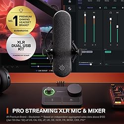 SteelSeries Alias Pro Kit — XLR Mic + Stream