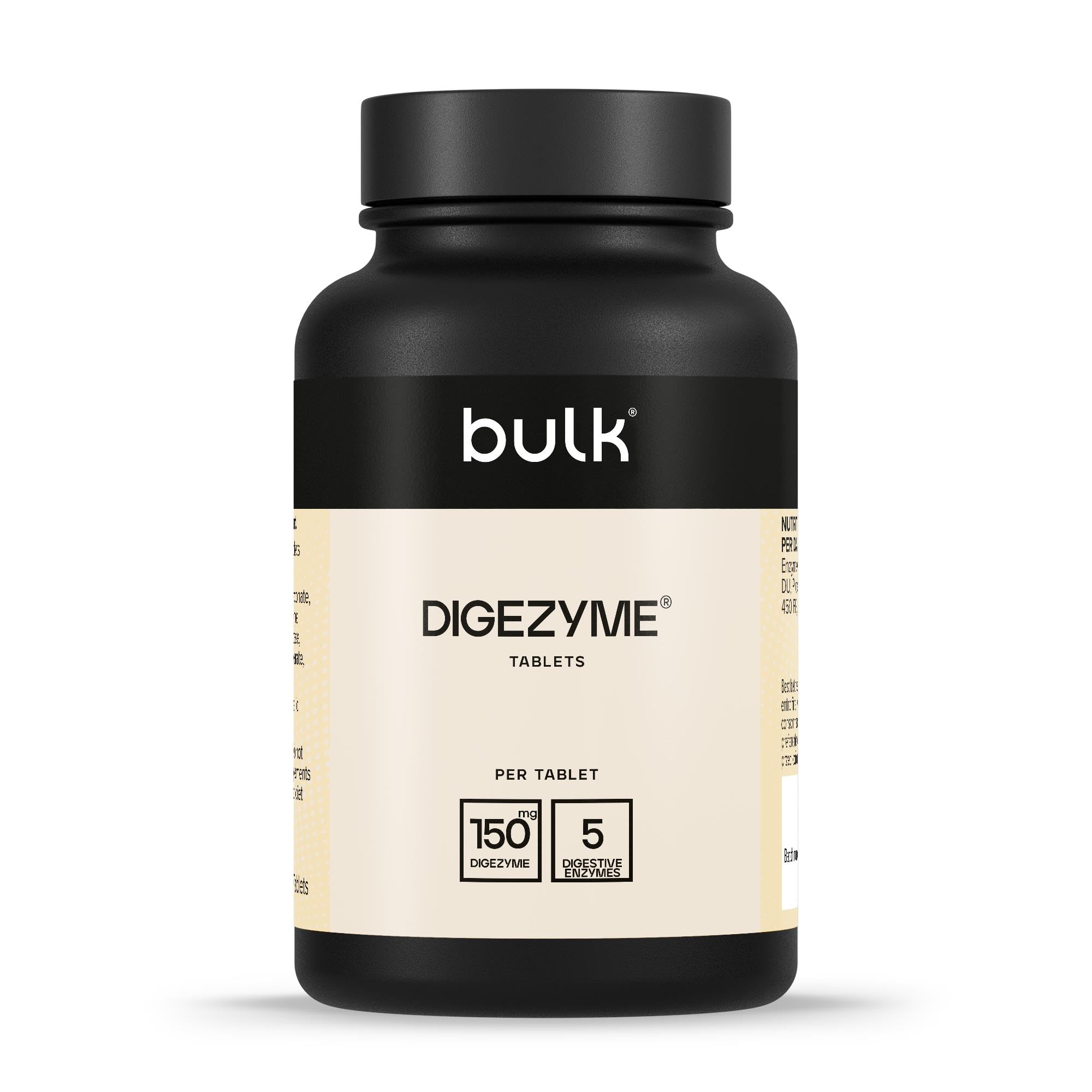 Bulk Pure Dige Zyme Tablets, Digestive Enzymes, 150 mg, Pack of 90