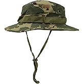 ANQIAO Vietnam War Mitchell Wide Brim Hat Bucket Boonie Hat Hunting Fishing
