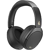 Edifier W80 Over Ear Headphones with -49dB Active Noise Cancelling, LDAC Hi-Res Wired & Wireless, AI Clear Call, Fast Charging, Multipoint Connection, Bluetooth V5.4 - Black